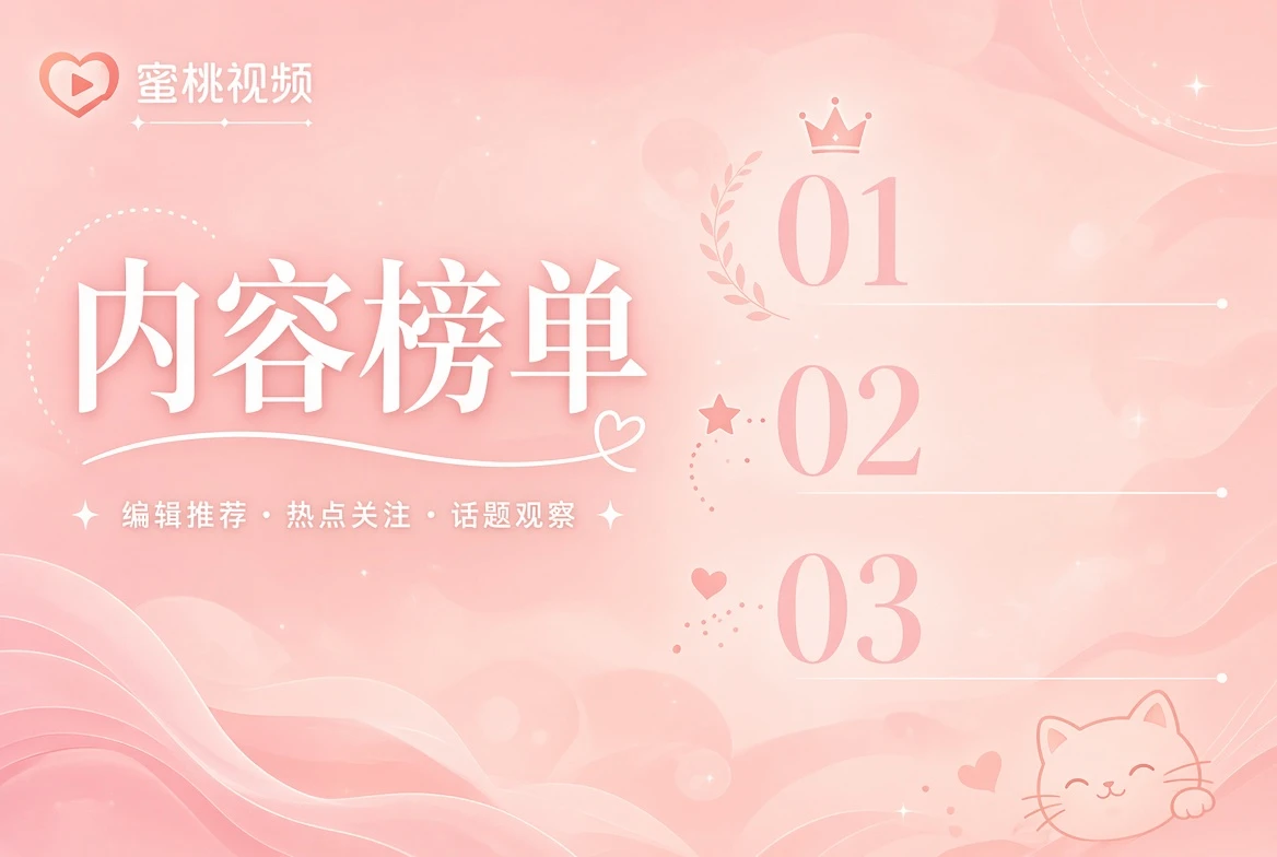 蜜桃视频热度笺内容画面